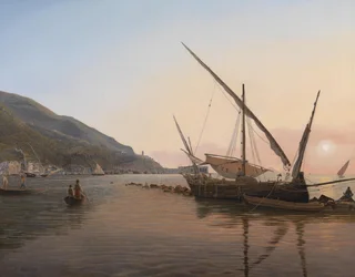 Part of Castellammare on the Gulf of Naples